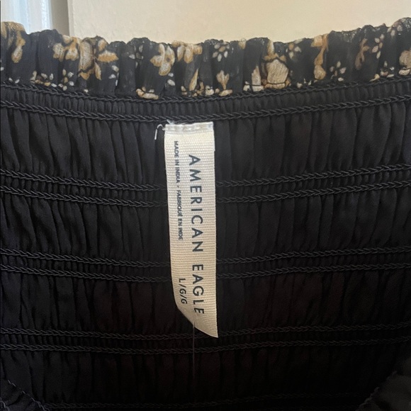 AE Brand New Handkerchief Hem Ruffle Floral Mini Dress - Picture 8 of 12